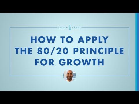 Applying the 80/20 Principle To Marketing