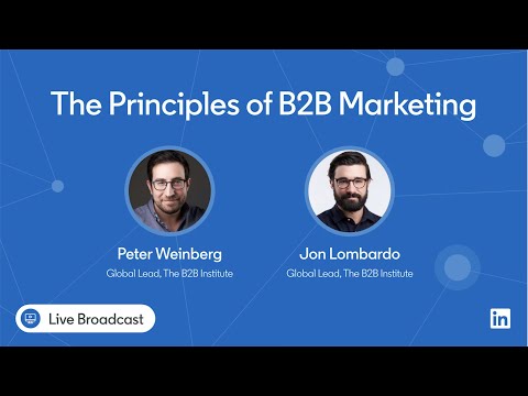 The Principles of B2B Marketing